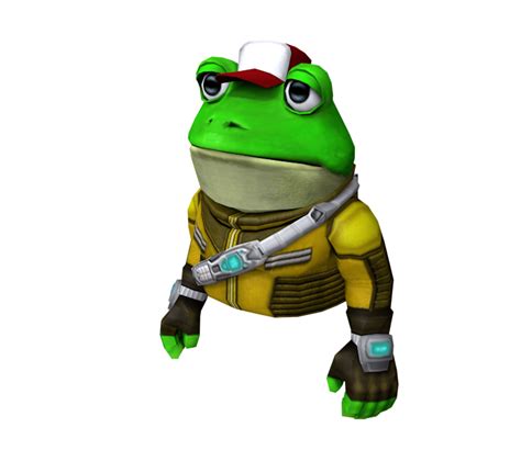 GameCube Star Fox Assault Slippy Toad Briefing The Models Resource