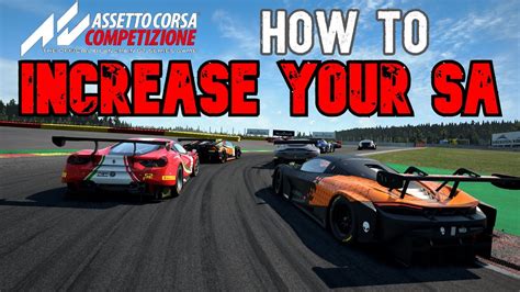 How To Increase Your Safety Sa Rating In Assetto Corsa Competizione