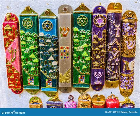 The Mezuzah From Jerusalem Stock Image Image Of Background 67910959