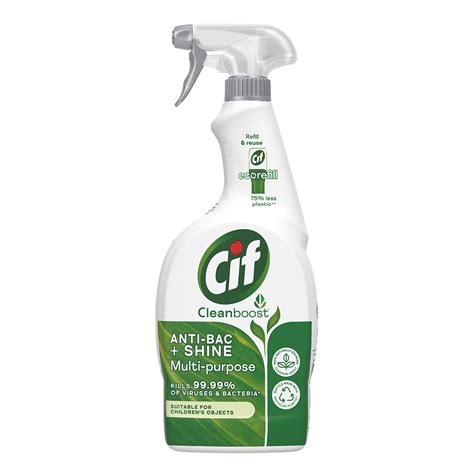 Cif Anti Bac And Shine Multi Purpose Spray Cif