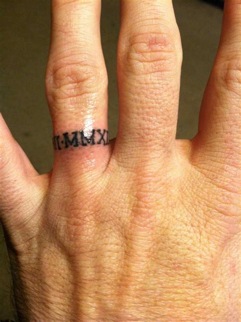 20 Resource To Help You Become Luxury Wedding Ring Tattoo For Men