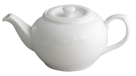 Royal White New Bone Chinese Tea Pot With Lid 1100 Cc Singapore