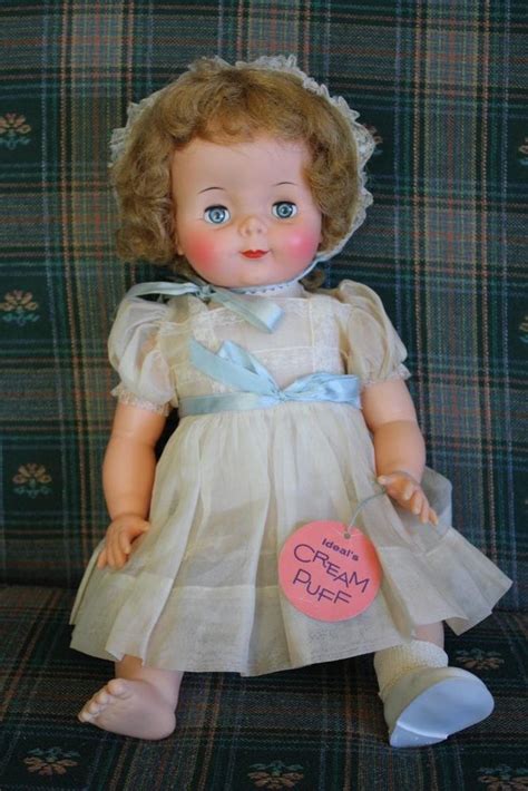 Vintage 1960s Ideal Cream Puff Doll Nm W Hang Tag Vinyl 19 Inches