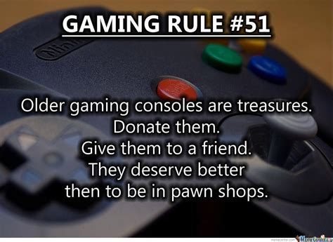 Gaming Rule 51 Gaming Rules Video Games Playstation Video Games Funny