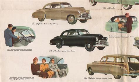 Gm 1950 Chevrolet Sales Brochure