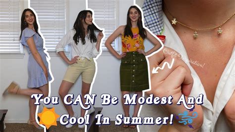 you can be modest in summer ☀️👗 how to dress modestly even when it s hot outside youtube