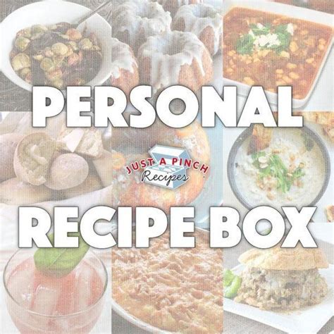 Just A Pinch Members Create Easter Menus Using Their Recipe Box By