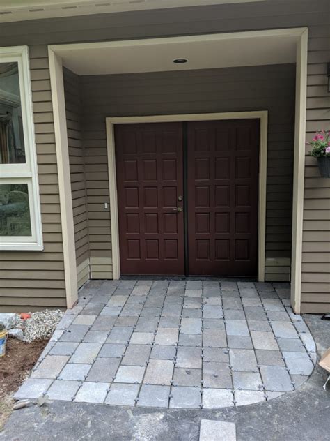Front Entrance With Outdoor Tile