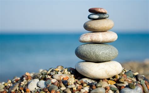 Stones On Top Of Each Other Hd Wallpaper
