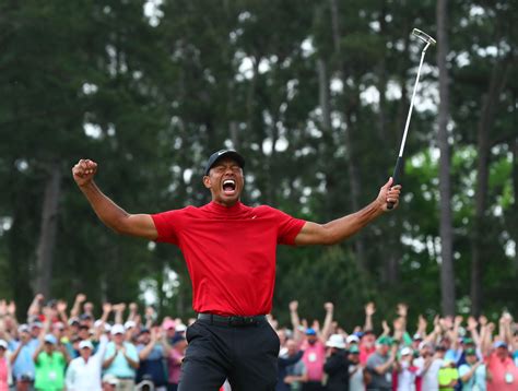 Tiger Woods Masters Victory The Story Behind The Iconic Images At Augusta