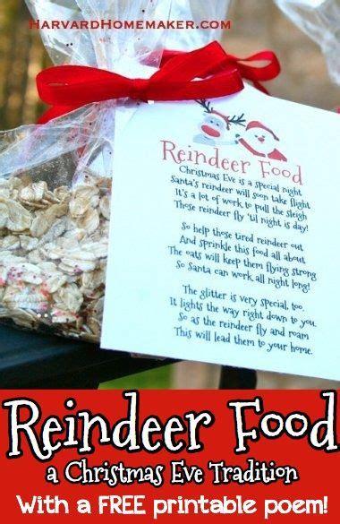 Harvard Homemaker Reindeer Food Perfect Class Project Or Party Favor