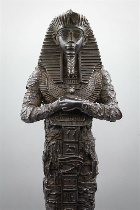Unique Statue Of Egyptian King Tut Tutankhamun Fighter Large Etsy