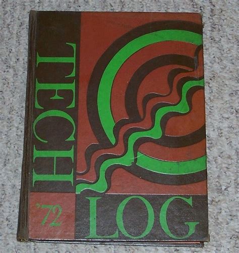 1972 Gordon Technical High School Yearbook Chicago Illinois Tech Log