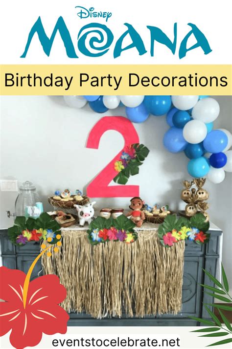 moana birthday party ideas party ideas for real people