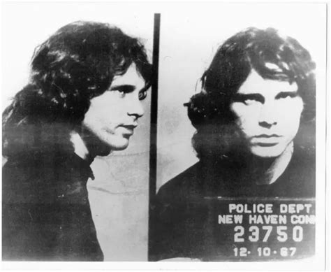 Jim Morrison Mug Shot Glossy Poster Picture Photo Mugshot The Doors