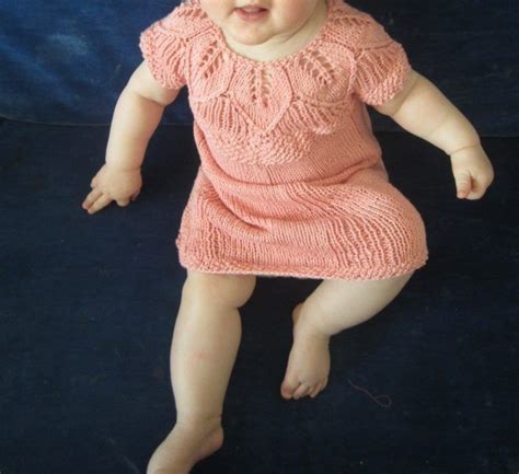 30 Free Knit Baby Dresses Youll Love Knitting Knit Baby Dress Knit