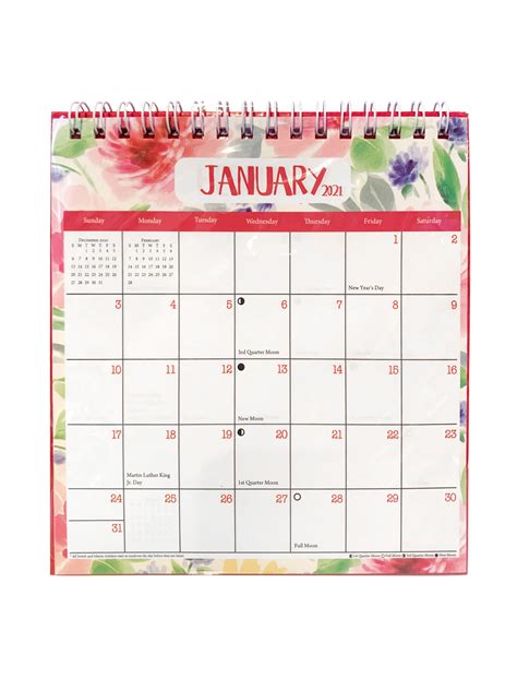 Small Desktop Calendar 2021 Marketing Calendar 2021