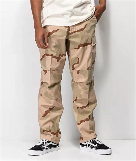 Rothco Bdu Tri Desert Camo Pantalones Cargo