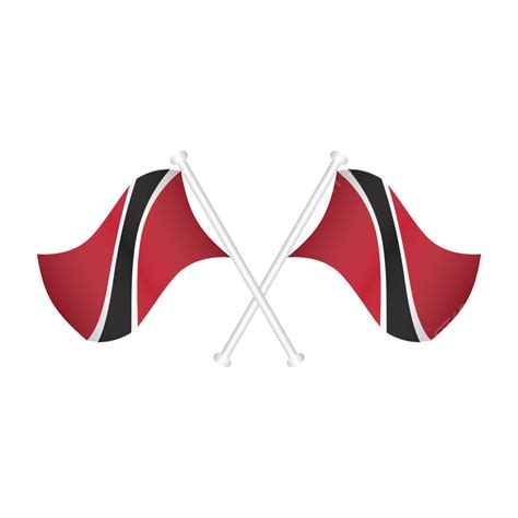 Trinidad And Tobago Flag, Trinidad, Tobago, Flag PNG and Vector with