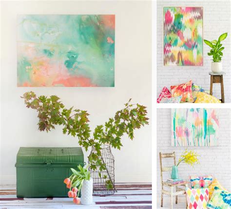 30 Creative And Easy Diy Canvas Wall Art Ideas