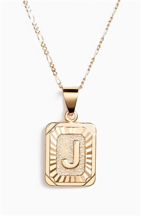 Initial Pendant Necklace | Nordstrom | Initial pendant, Initial pendant necklace, J necklace
