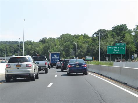 Connecticut Interstate 84 Eastbound Cross Country Roads