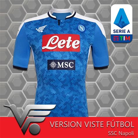 Camiseta Del Ssc Napoli 2019 🥇 Camisetas De Futbol