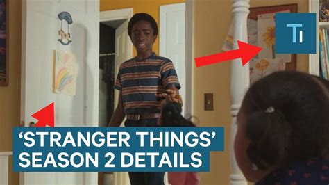 13 Details You Might Have Missed In Stranger Things Season 2 Youtube