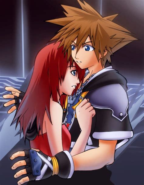 Kingdom Hearts Sora And Kairi Sora Kingdom Hearts