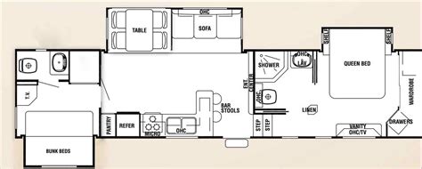 Bedroom Travel Trailer Floor Plans Sagaly