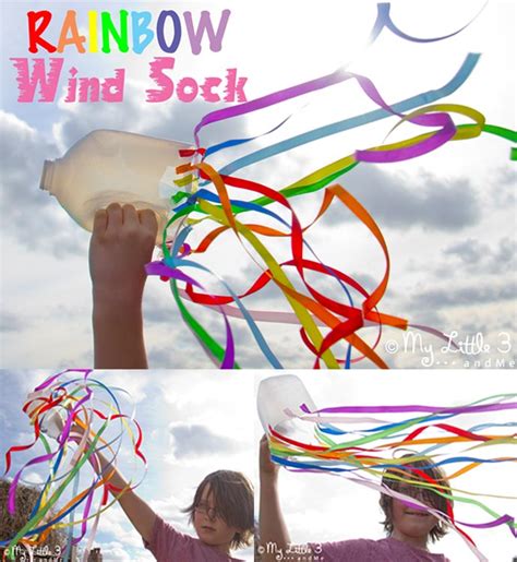 Como Fazer Um Windsock Kids Rainbow Craft Mcstans Blog