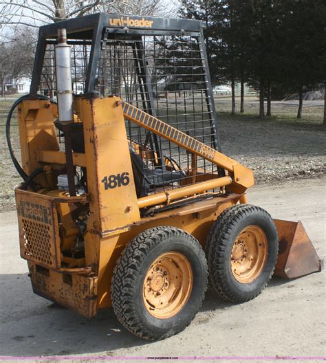 1976 Case 1816 Skid Steer In Lawrence Ks Item F2556 Sold Purple Wave