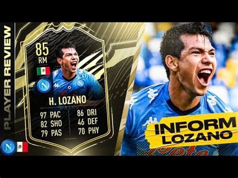 7 98 83 81 87 47 72. CHUCKY! 85 TEAM OF THE WEEK LOZANO REVIEW! FIFA 21 ...