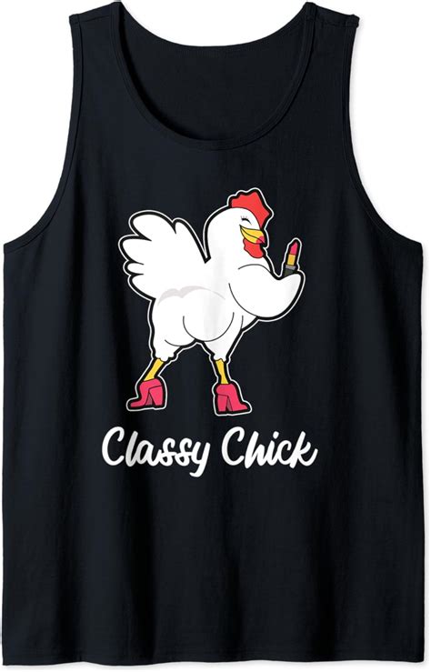 classy chick love chickens for farmers and farming chicken tank top clothing