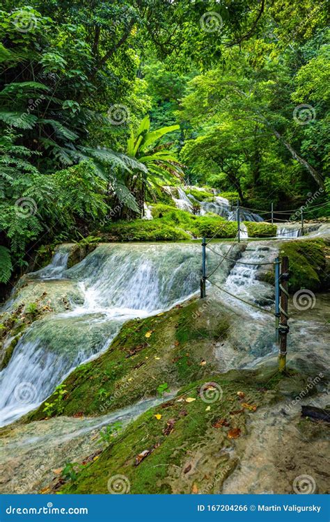 Mele Maat Cascades In Port Vila Efate Island Vanuatu South Pacific