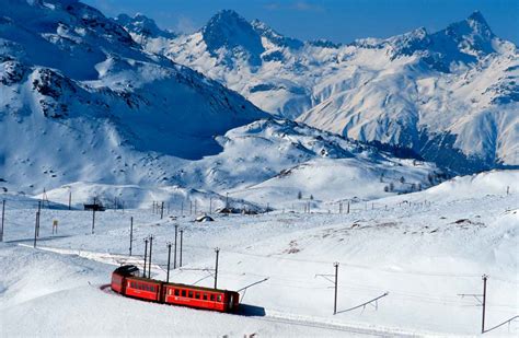 The Red Train Of The Alps Where Milan What To Do In Milan