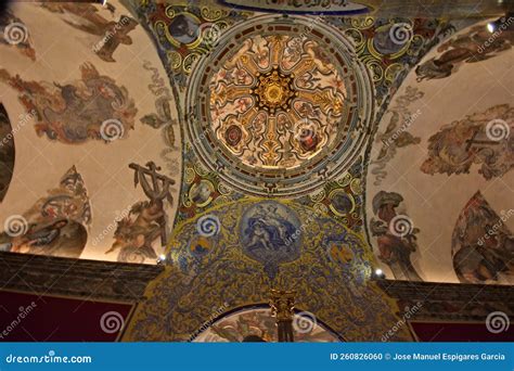 Vault In A Church Of Arahal Seviille 7 Stock Photo Image Of Spain