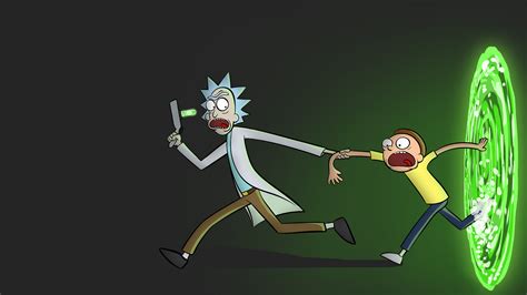 Wallpaper Rick And Morty Tv Rick Sanchez Morty Smith 1920x1080