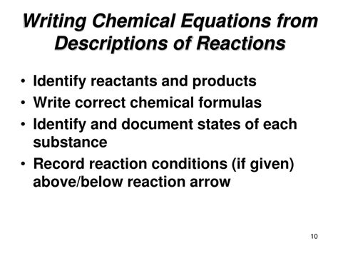 Ppt Classification Of Chemical Reactions Powerpoint Presentation