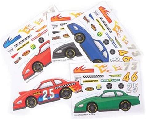 Amazon Com Race Car Stickers