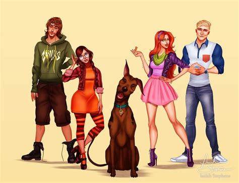 Scooby Doo Where Are You 90s Cartoon Characters As Adults Fan Art Popsugar Love And Sex