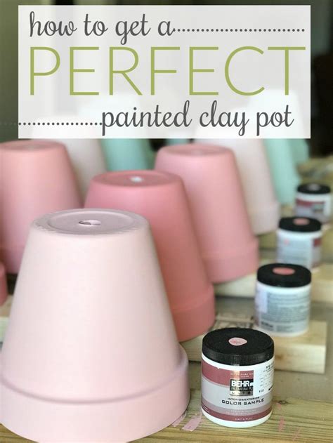Painting terra cotta pots can be done quickly by following these easy steps. How to paint terra cotta pots - At Home With The Barkers ...