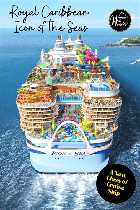 Royal Caribbean Icon Of The Seas A New Class Of Cruise Ship In 2023