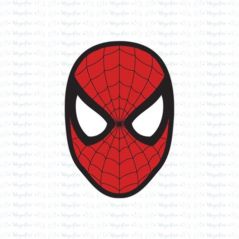Spiderman Face SVG Spiderman SVG Spiderman Head SVG - Etsy