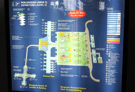 Passengers who will be denied entry if they do not wear masks. KLIA layout plan, guide on getting around the Kuala Lumpur ...