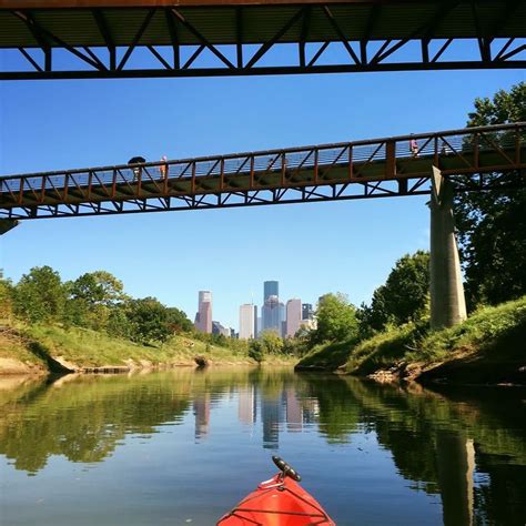 Canoe The Buffalo Bayou In Houston Secret Houston