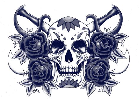 Gangster Skull Wallpapers Hd Wallpaper Cave