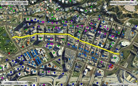 Gta 5 Map Street Names Map 2023