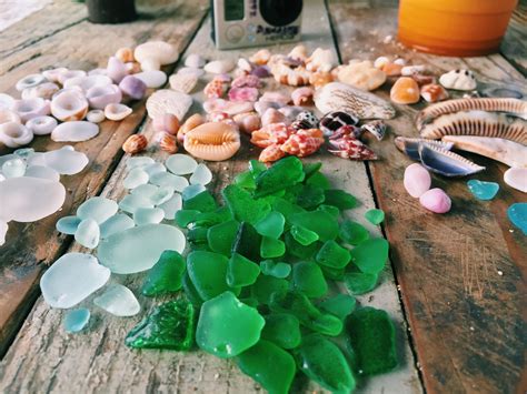 Sea Glass And Shells North Shore Oahu Sea Glass Jewel North Shore Oahu Jewel Of The Seas