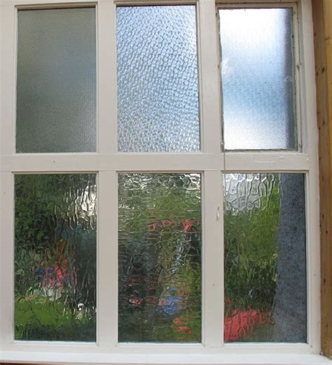 Hammered Cathedral Glass Window At The © David Hawgood Geograph